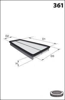 LUCAS FILTERS LFAF408