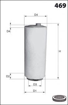 LUCAS FILTERS LFAF177 Воздушный фильтр