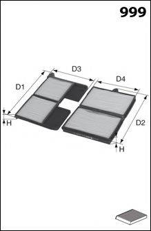 LUCAS FILTERS LFCP266S