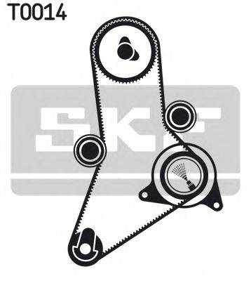 SKF VKMA02382 Комплект ремня ГРМ