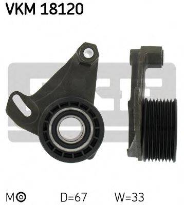 SKF VKM18120 Натяжной ролик, ремень ГРМ