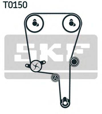 SKF VKMC01114 Водяной насос + комплект зубчатого ремня