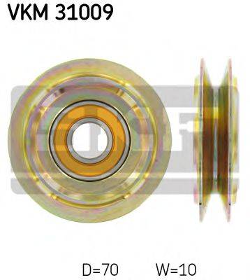 SKF VKM31009 Паразитный / Ведущий ролик, клиновой ремень