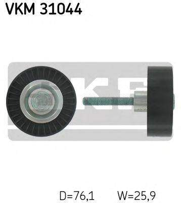 SKF VKM31044 Паразитный / ведущий ролик, поликлиновой ремень