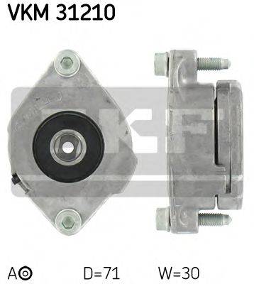 SKF VKM31210 Натяжной ролик, поликлиновой  ремень