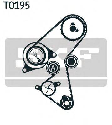 SKF VKMA03259 Комплект ремня ГРМ