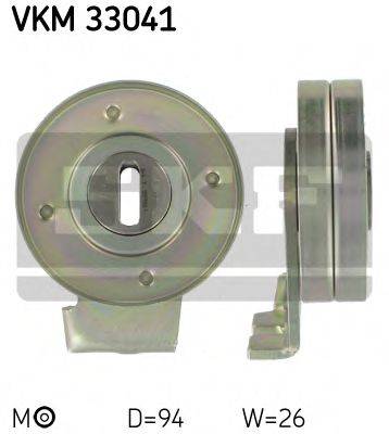 SKF VKM33041 Натяжной ролик, поликлиновой  ремень