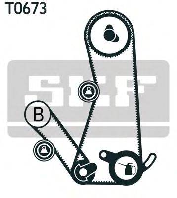 SKF VKMA95642 Комплект ремня ГРМ