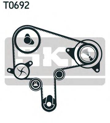 SKF VKMA94920 Комплект ремня ГРМ