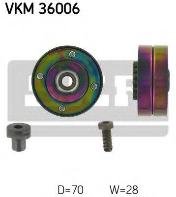 SKF VKM36006 Паразитный / ведущий ролик, поликлиновой ремень