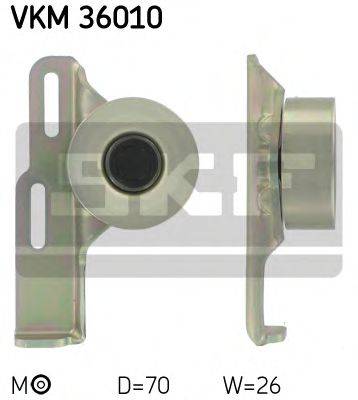 SKF VKM36010 Натяжной ролик, поликлиновой  ремень