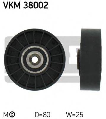 SKF VKM38002 Натяжной ролик, поликлиновой ремень