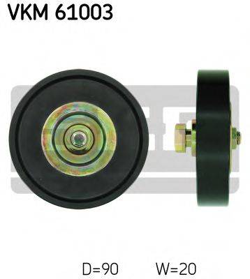 SKF VKM61003 Паразитный / ведущий ролик, поликлиновой ремень