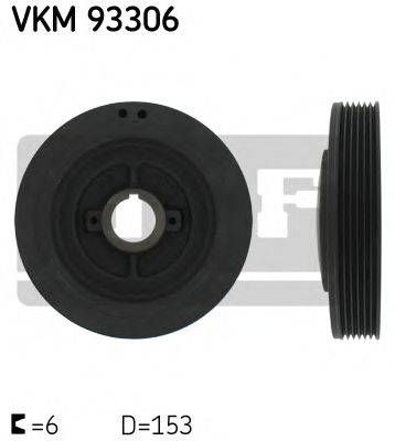 SKF VKM93306 Ременный шкив, коленчатый вал