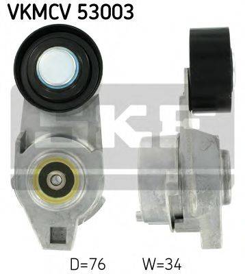 SKF VKMCV53003 Натяжной ролик, поликлиновой  ремень