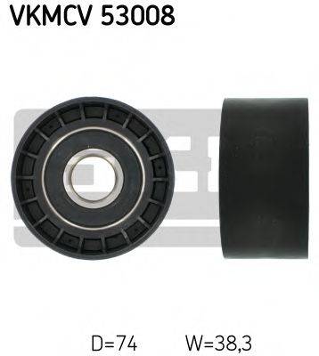 SKF VKMCV53008 Паразитный / ведущий ролик, поликлиновой ремень