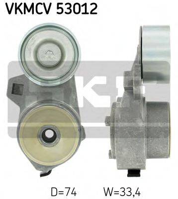 SKF VKMCV53012 Натяжной ролик, поликлиновой  ремень
