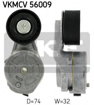 SKF VKMCV56009 Натяжной ролик, поликлиновой  ремень