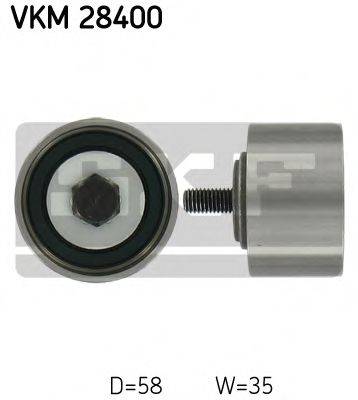 SKF VKM28400 Паразитный / Ведущий ролик, зубчатый ремень