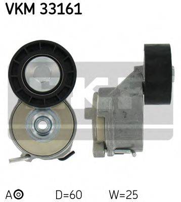 SKF VKM33161 Натяжной ролик, поликлиновой  ремень