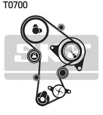 SKF VKMA01263 Комплект ремня ГРМ