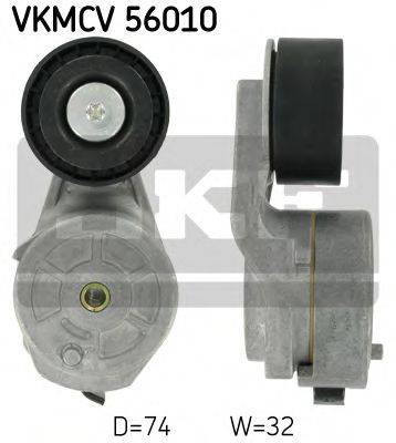 SKF VKMCV56010 Натяжной ролик, поликлиновой  ремень