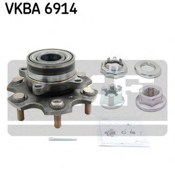 SKF VKBA6914 Комплект подшипника ступицы колеса