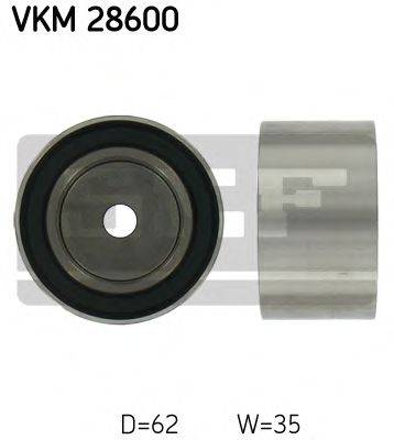 SKF VKM28600 Паразитный / Ведущий ролик, зубчатый ремень