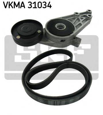 SKF VKMA31034 Поликлиновой ременный комплект