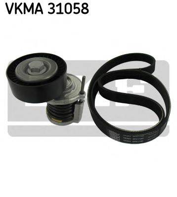 SKF VKMA31058 Поликлиновой ременный комплект