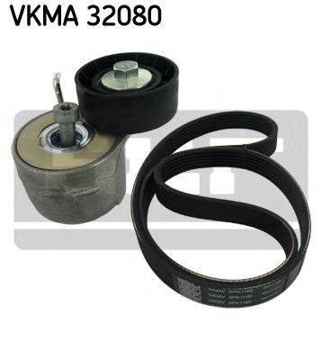 SKF VKMA32080 Поликлиновой ременный комплект