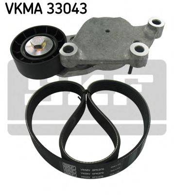 SKF VKMA33043 Поликлиновой ременный комплект