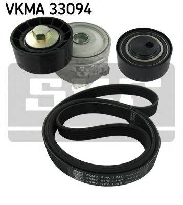 SKF VKMA33094 Поликлиновой ременный комплект