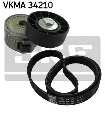 SKF VKMA34210 Поликлиновой ременный комплект