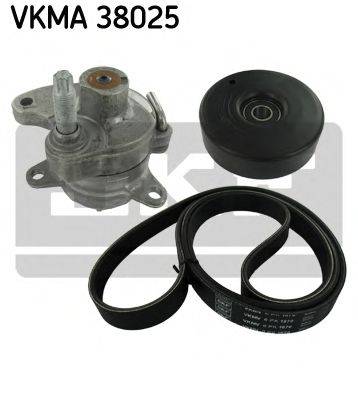 SKF VKMA38025 Поликлиновой ременный комплект