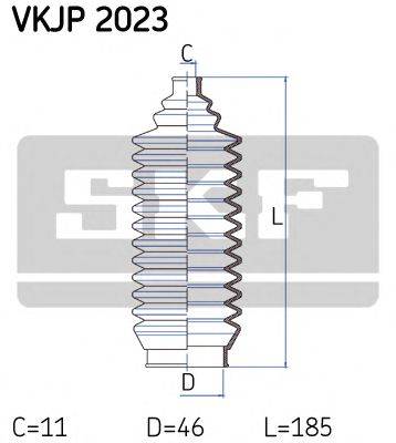 SKF VKJP2023 Комплект пылника, рулевое управление