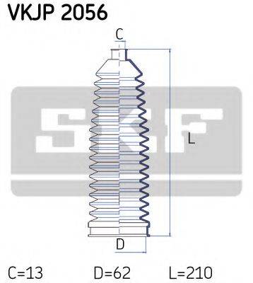 SKF VKJP2056 Комплект пылника, рулевое управление