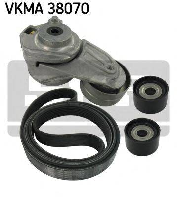 SKF VKMA38070 Поликлиновой ременный комплект