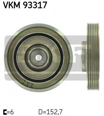 SKF VKM93317 Ременный шкив, коленчатый вал