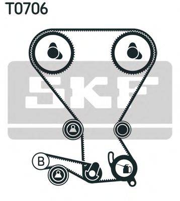 SKF VKMA95620 Комплект ремня ГРМ