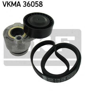 SKF VKMA36058 Поликлиновой ременный комплект