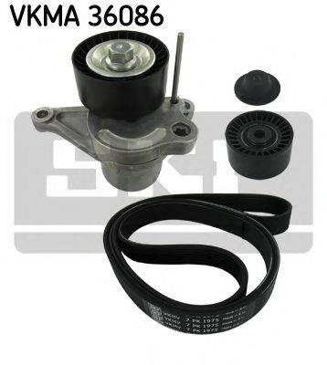 SKF VKMA36086 Поликлиновой ременный комплект