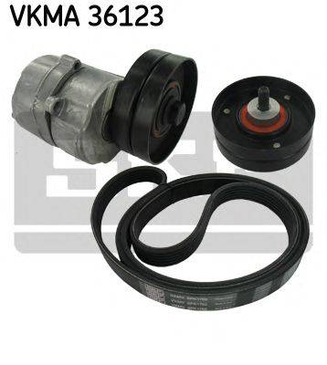 SKF VKMA36123 Поликлиновой ременный комплект