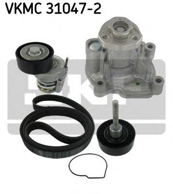 SKF VKMC310472 Водяной насос + комплект ручейковых ремней