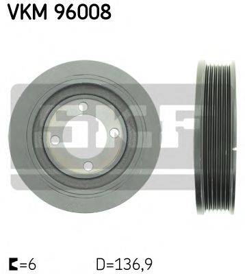 SKF VKM96008 Ременный шкив, коленчатый вал