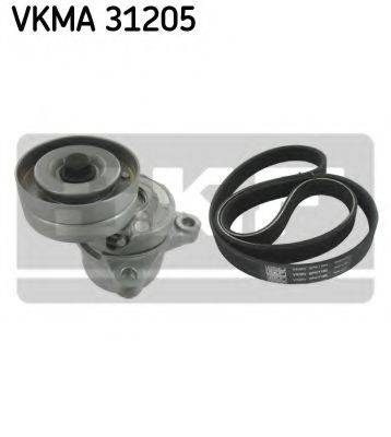 SKF VKMA31205 Поликлиновой ременный комплект