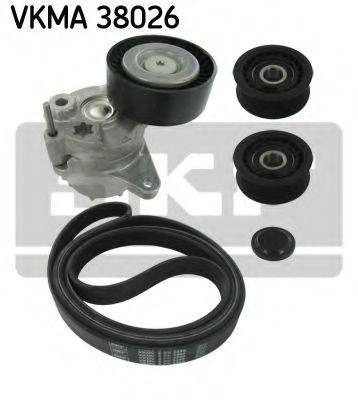 SKF VKMA38026 Поликлиновой ременный комплект