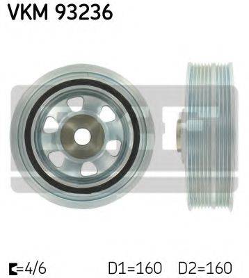 SKF VKM93236 Ременный шкив, коленчатый вал