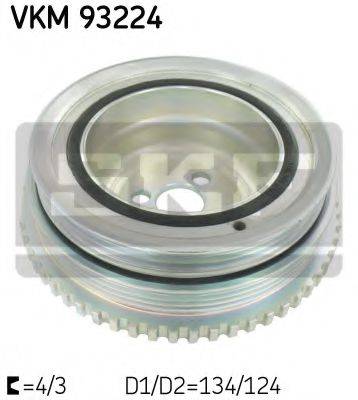 SKF VKM93224 Ременный шкив, коленчатый вал