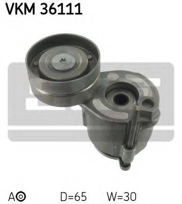 SKF VKM36111 Натяжной ролик, поликлиновой  ремень